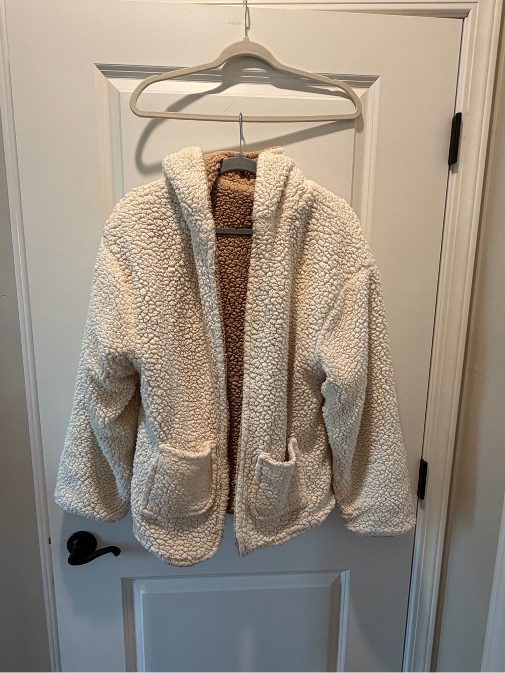 Love Tree Sherpa Teddy Jacket Reversible Jacket